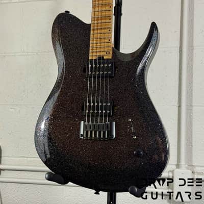 Balaguer USA Series Seraph Modern Electric Guitar w/ Case (524) - Gloss Metallic Black image 4