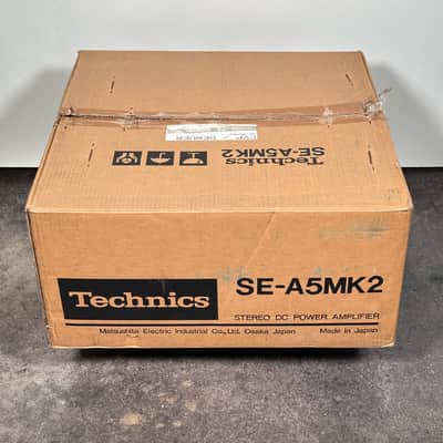 (New Old Stock) Technics SE-A5Mk2 Stereo Power Amplifier image 2