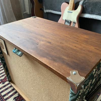 Heavy Seas 1x12 guitar cab Custom - Blackthorns / Golden Oak image 8