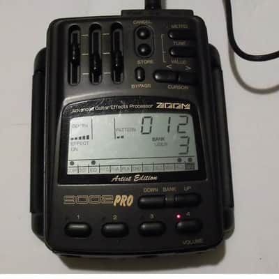 Zoom 9002 Pro Artist Edition 1990s Electric Guitar Effects Processor. Power Supply & New Battery image 1