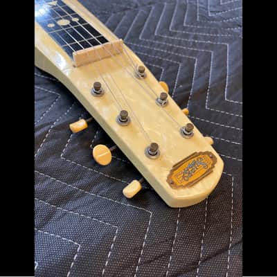 Supro Comet Lapsteel 1950s w/Rowe Stringtone - Pearloid image 18