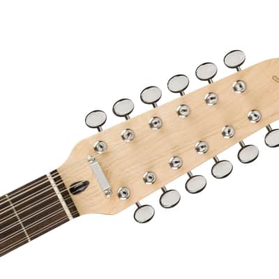 Paranormal Jazzmaster XII, Laurel Fingerboard, Tortoiseshell Pickguard, Olympic White image 4