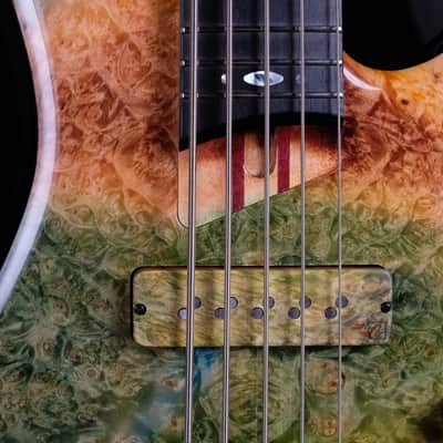 Used Ibanez SR Prestige 5-string Bass Guitar w/Case - River Canyon image 14