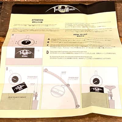 Tama TW100 Tension Watch - W/ Manual & Original Plastic Packaging - Very Good Condition image 6