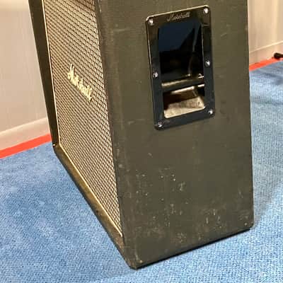 Marshall 1960B 4x12 Straight Cabinet: 1973, T1221s with pre-Rola Pulsonic "3" Cones image 3