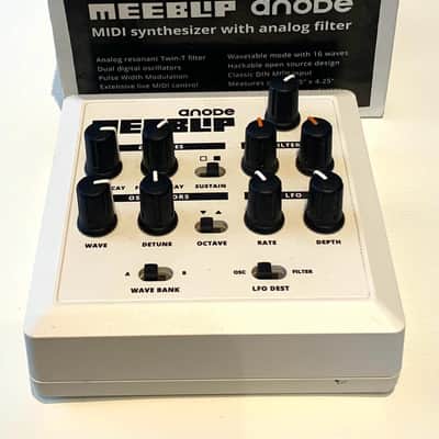 Meeblip Anode Synthesizer Special Edition White image 1