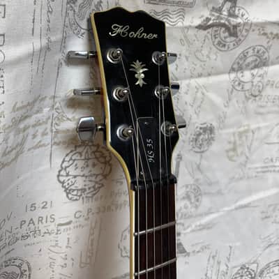 1997 Hohner HS 35 Semi-Hollow Body Same As Samick Artist Series Made In Korea at The Samick Factory 335 NICE! image 2