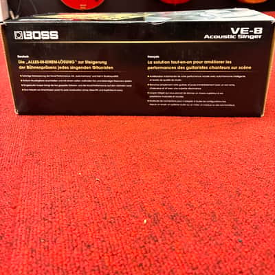 Boss VE-8 Acoustic Singer Pre-Amp 2016 - Present - White image 10