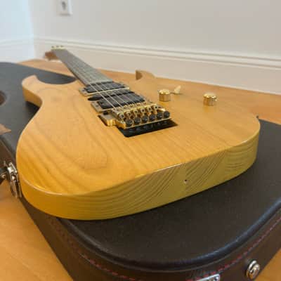 Ibanez RRG6 Custom Made Natural Ash Reverse Headstock Spot Model 1994 FujiGen Japan RG670 image 24