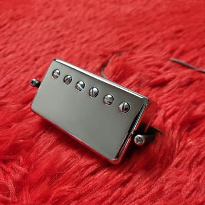 1978 Camel Chrome Covered Humbucker - 8.11K ohm - AlNiCo Magnet - Made in Japan MIJ image 1