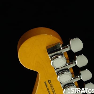 USED 2022 Fender American Ultra Stratocaster Strat NECK & LOCKING TUNERS D Maple image 8