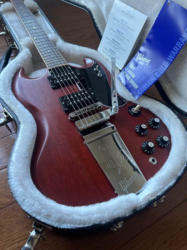 Gibson Frank Zappa Roxy SG Cherry 2013 | Reverb UK