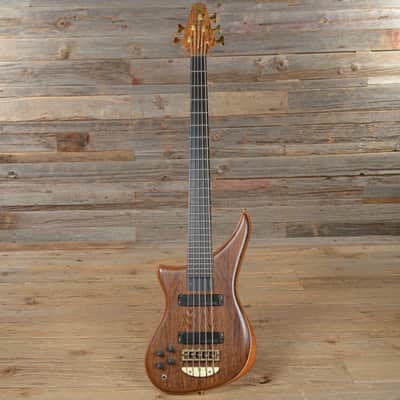 Alembic Epic 5 String Wenge Top Natural 1996 LEFTY (s119) image 4