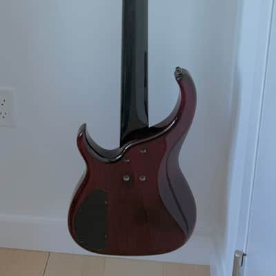 Modulus Quantum Five-String Sweetspot Red Scarlett w/Hard Case image 3