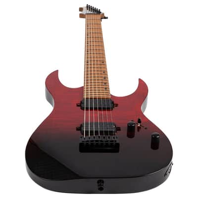 Spira S-457 TRD Double Cutaway Roasted Poplar Flamed Maple Top Canadian Roasted Maple Neck 6-String Electric Guitar image 10