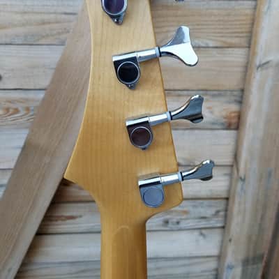 G. Gould (Modulus) USA GGj4 Maple Neck 4 String Jazz EMG 9v Bass Guitar White & Gator Deluxe Case image 8