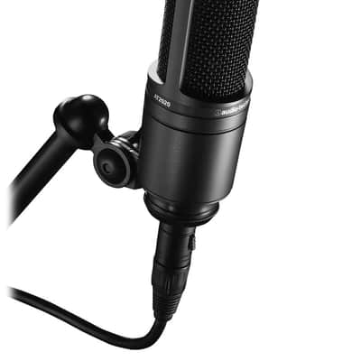 Audio-Technica AT2020 Cardioid Condenser Microphone w/ Pop Filter image 2
