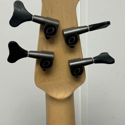 Ovation B778TXB-5-G Pro Series Elite TX Mid-Depth Acoustic 4-String Bass w/Electronics - Satin Black Textured image 8