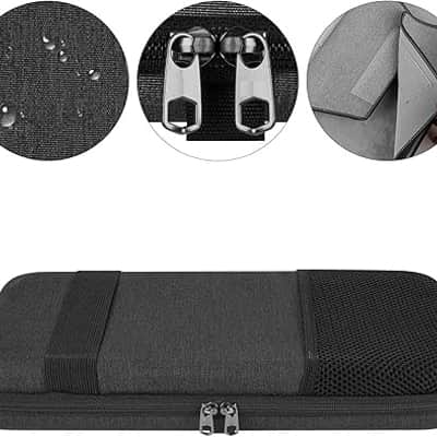 Keyboard Case, Hard Shell Travel Carrying Bag for 80%/87 Key Computer Mechanical Gaming Keyboard Compatible With Razer Huntsman V2 TKL, BlackWidow TE Chroma v2 image 2