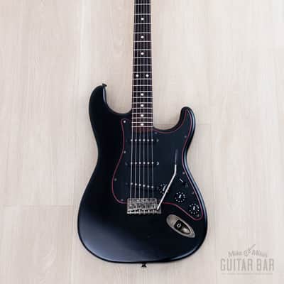 2020 Fender Stratocaster Noir SSS Limited Edition Matte Black, Japan MIJ image 2
