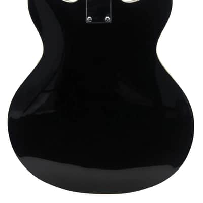 2010 Oscar Schmidt by Washburn Delta King OE-30/BK Hollowbody Electric Guitar - Black Beauty image 6