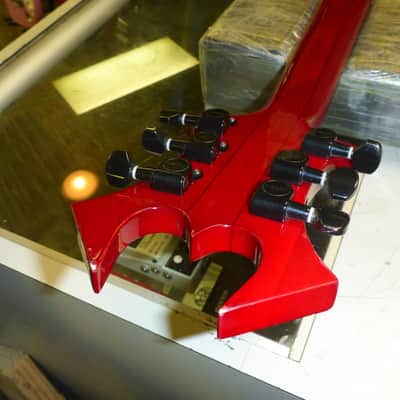 B.C. Rich 5 Piece Quilt Top NJ Neck Thru Series Jr. V w/CASE image 8