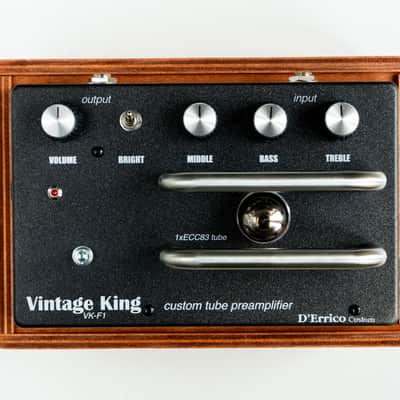D'Errico Custom VK-F1 preamp (Alembic F2B) - Matte Black image 8