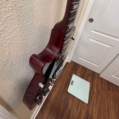 Left Handed Gibson Les Paul Studio without Fretboard Binding 2019 - 2024 - Wine Red image 10