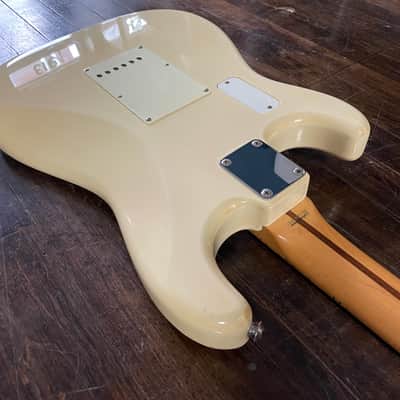 2002 Fender ST-54 95LS 1954 Reissue Stratocaster Eric Clapton Specs Vintage White V Neck prof MIJ image 14