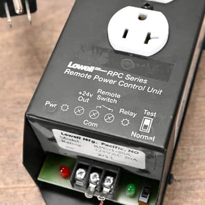 Lowell RPC-1-20A 20A Remote Power Control Unit CG00759 image 8