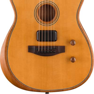 Fender Acoustasonic Standard Telecaster - Aged Natural (Open Box) image 1
