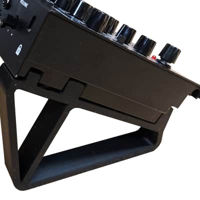 Black Color 30 Degree Angled Stands For Roland Boutique SE-02 Synthesizers - Made in USA image 2