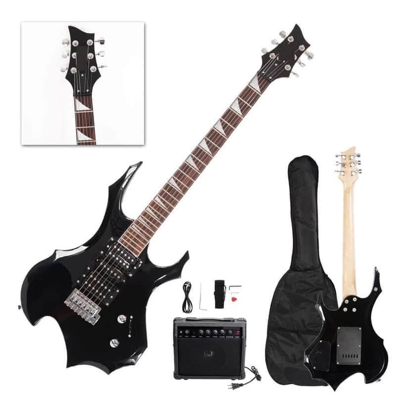 Basswood Electric Guitar 6 Strings Right Handed with Bag & 20W Amp