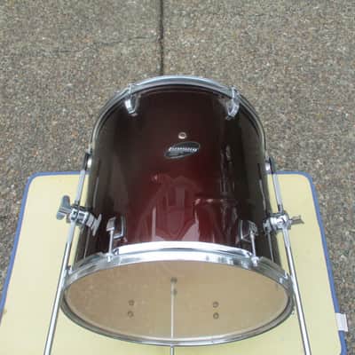 Ludwig Accent Series 16 X 16 Floor Tom, Hardwood Shell, Wine Red - Clean! image 5