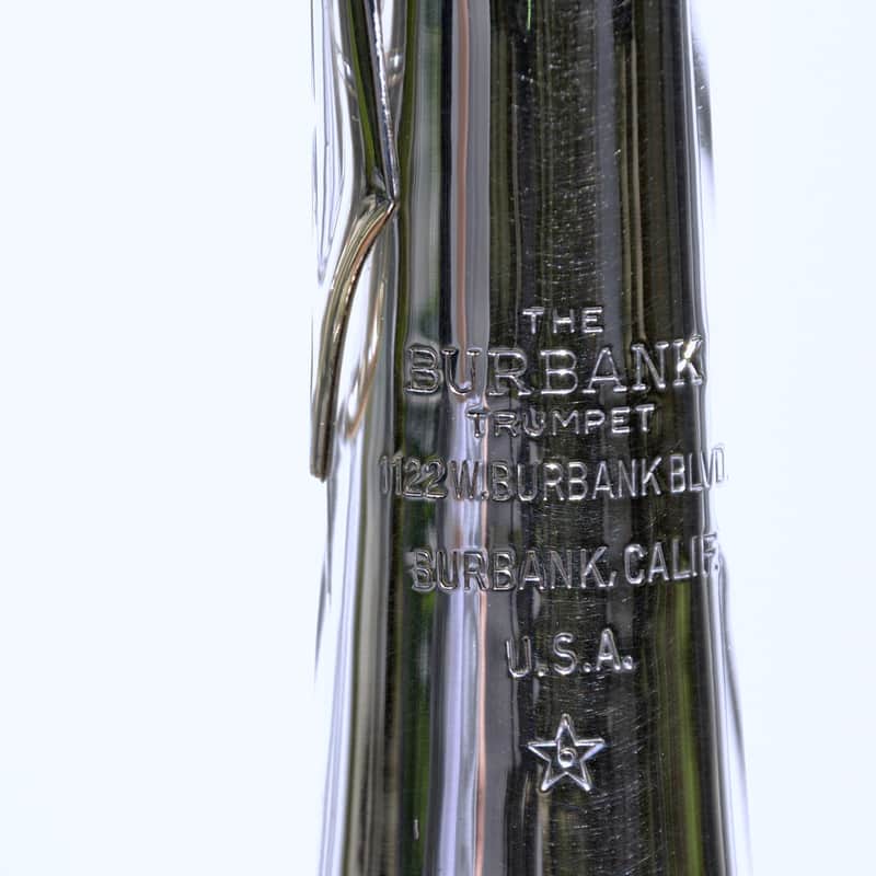BURBANK / BENGE “The Burbank Trumpet” 6★ (6 Star) W Serial number: 1168 1980 - SILVER PLATED image 1