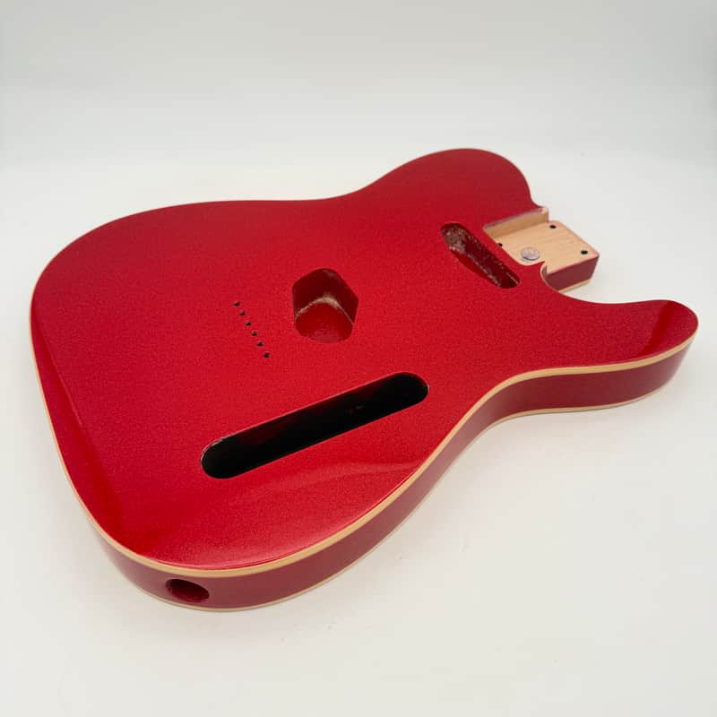 HooDoo Telecaster Body Alder Bound Sparkle Red htb6422 image 1