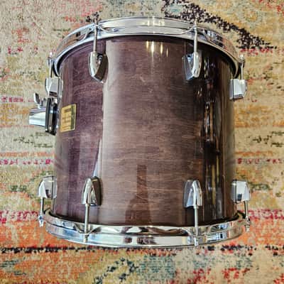 Yamaha 14x12" Maple Custom Absolute Rack Tom - Plum 1988 image 4