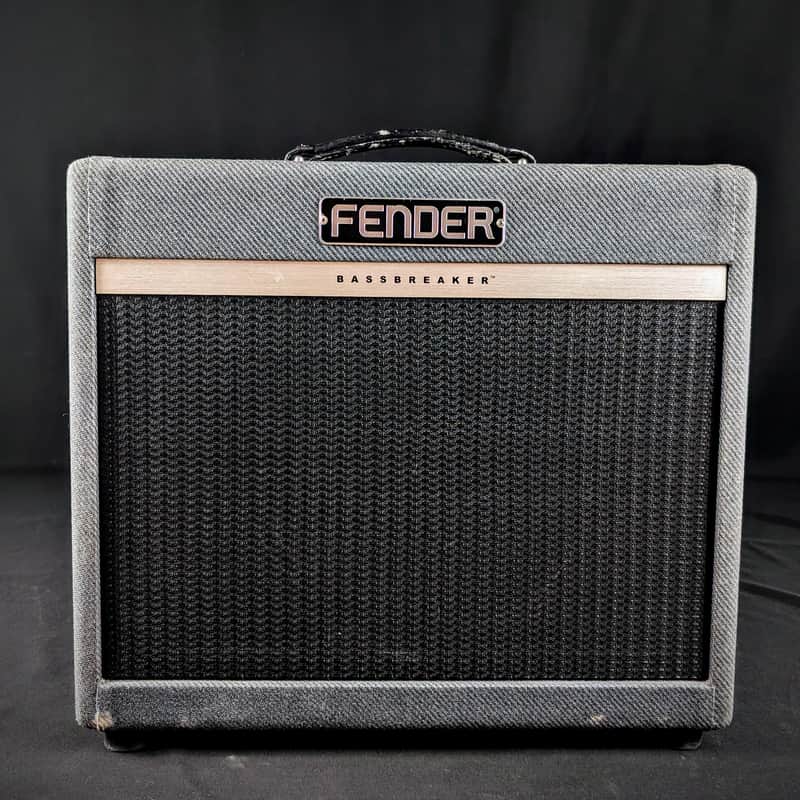 Fender Bassbreaker 15 15-Watt 1x12" Guitar Combo 2016 - 2024 - Gray Tweed image 1