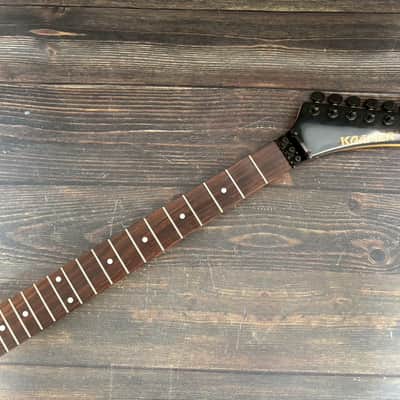 80s KRAMER LK Series Banana Head Neck Black Head Made in Japan image 2