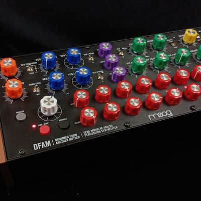 33-Piece Moog-Inspired Aftermarket DFAM Full Knob Kit New Production - ColorCoded/Aluminum image 3
