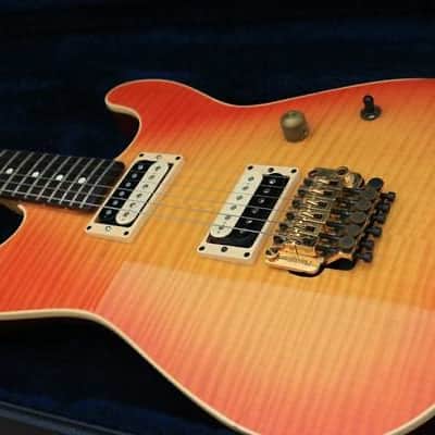 Charvel San Dimas Strat 1982 Flame Maple image 3