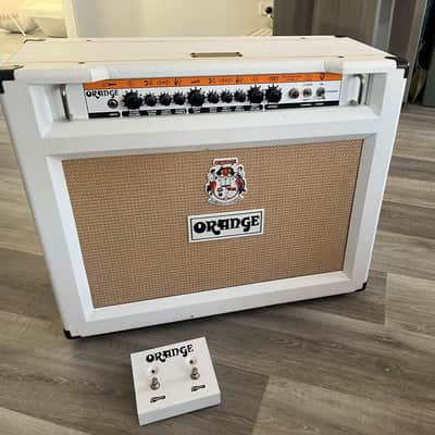 Orange Rockerverb 50 Combo MKII - Limited Edition 2014 - White image 1