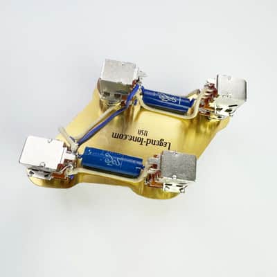 Gibson Les Paul JP (Jimmy Page) Wiring Harness - With Toggle & Output Jack - Copper image 4