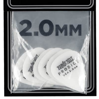 ERNIE BALL 9202 Prodigy Standard Pick Pack 200mm Plektren (6Stück) weiss image 2