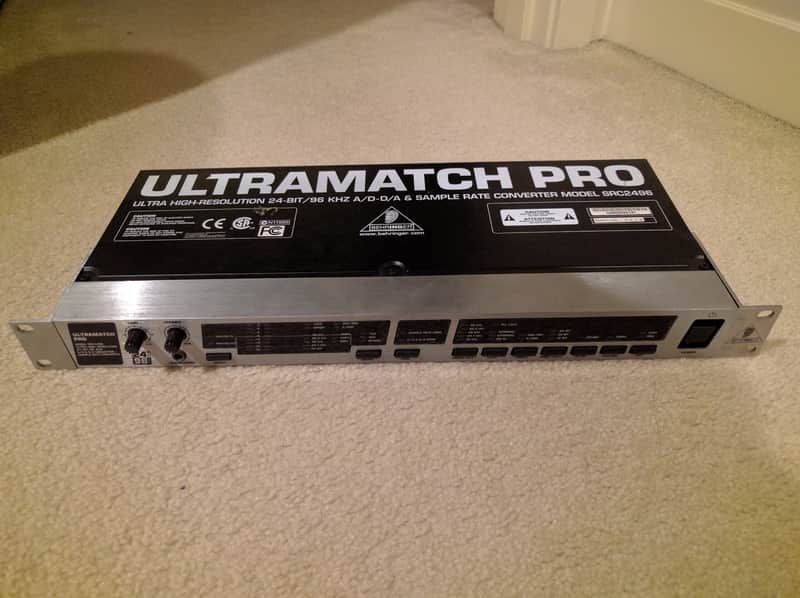 Behringer Ultramatch Pro SRC2496 AD/DA and Sample Rate | Reverb