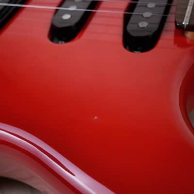 Squier Contemporary Stratocaster HSS MIJ 1987 Torino Red Japan w/ Hard Case image 5