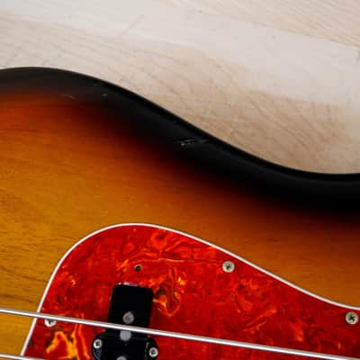 Fender JB-62 Jazz Bass '62 Reissue MIJ 1993 Sunburst Fujigen Japan w/ Bag image 10