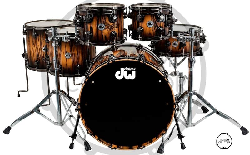 Dw Logo Decal Adhesive Vinyl Bass Drum (All Colours Available). image 1