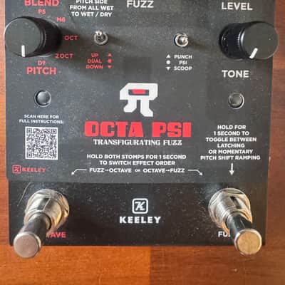 Keeley Octa Psi Transfigurating Fuzz 2024 - Black image 1