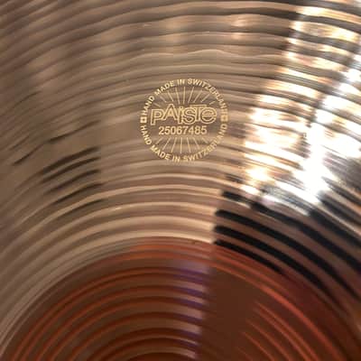 Paiste 14" Signature Dark Crisp Hi-Hat Cymbals (Pair) image 7